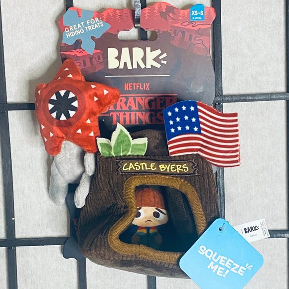 Bark Other - Dog Plush Toy Netflix‎ Stranger Things Castle Byers NEW